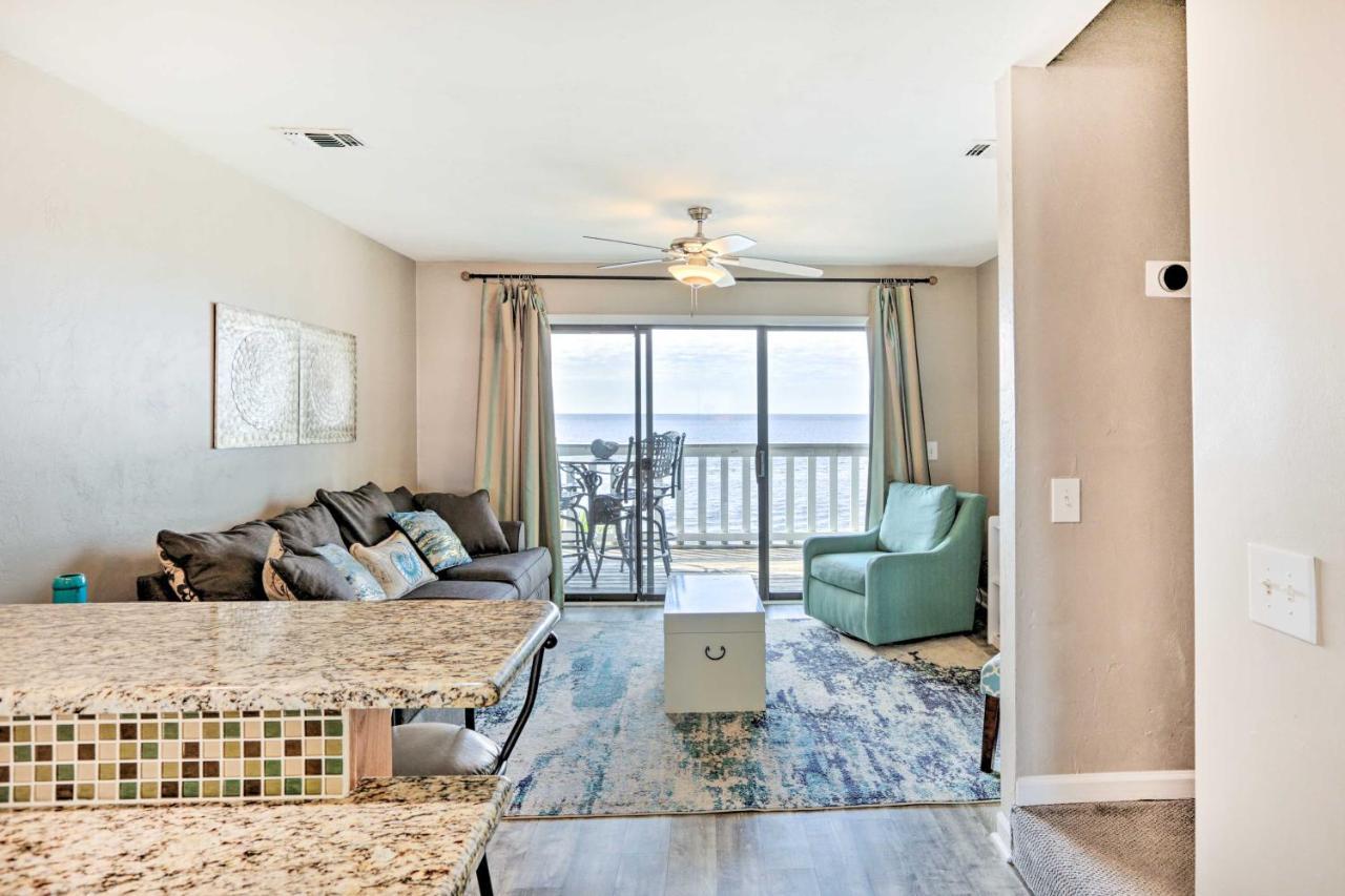 Waterfront Escape With Balcony On Shell Point Beach! Panacea Extérieur photo
