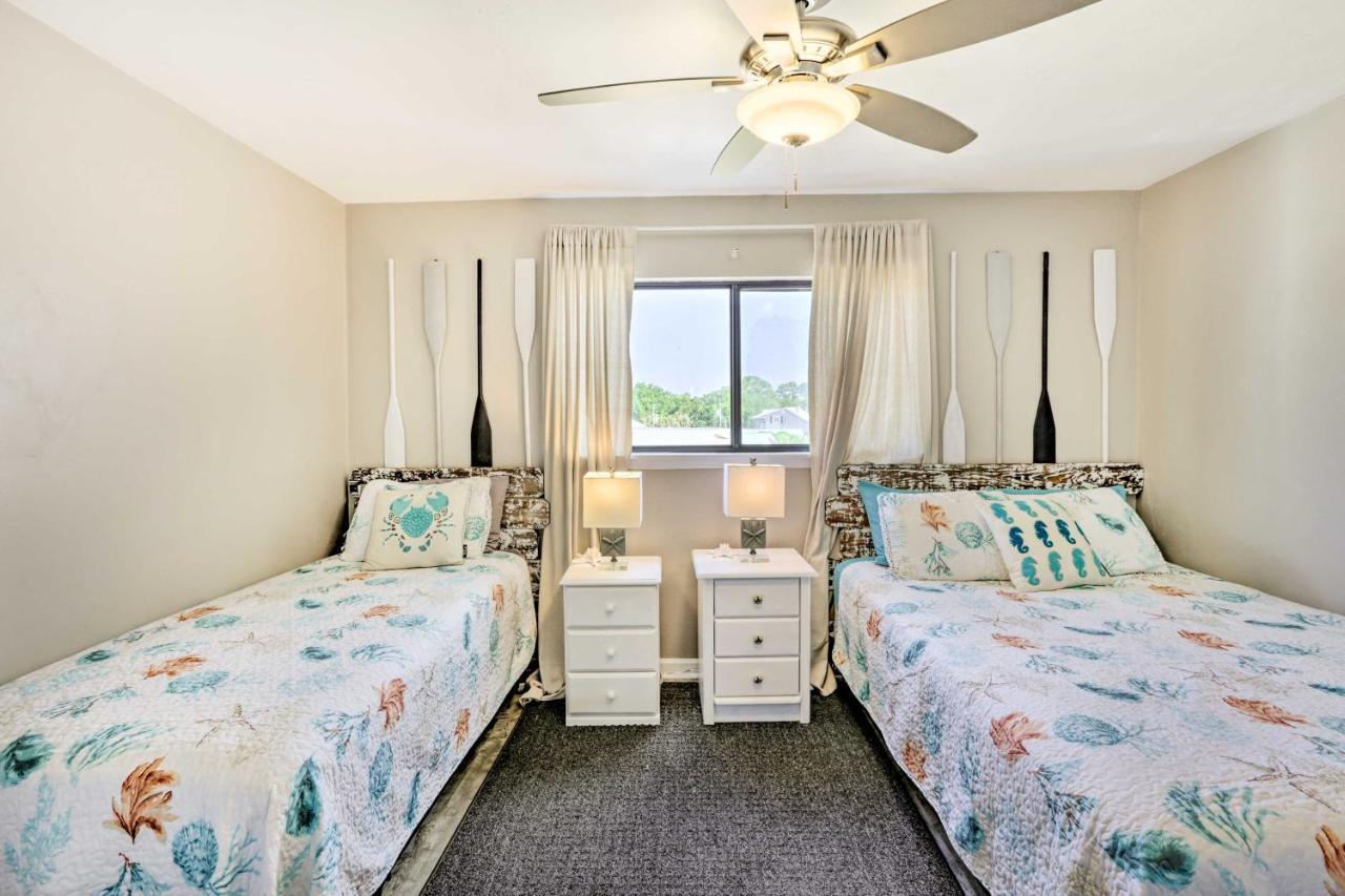 Waterfront Escape With Balcony On Shell Point Beach! Panacea Extérieur photo